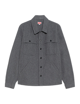 KENZO Western Wool Anthracite
