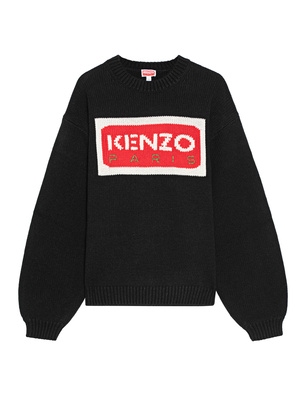 KENZO Logo Wool Black