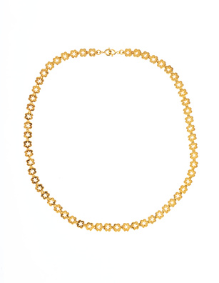 Victoria Leivissa Flower Chain Gold