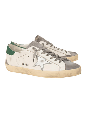 GOLDEN GOOSE DELUXE BRAND Superstar Metal Lettering White Grey