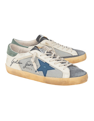 GOLDEN GOOSE DELUXE BRAND Golden Goose H-Sneaker Superstar Net and Nappa