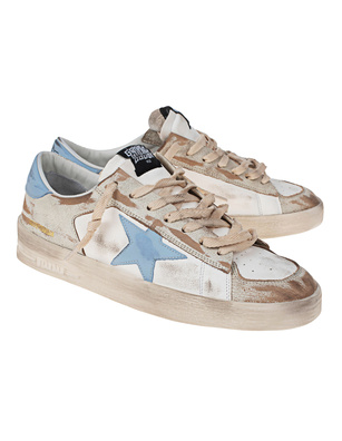 GOLDEN GOOSE DELUXE BRAND Stardan White Blue