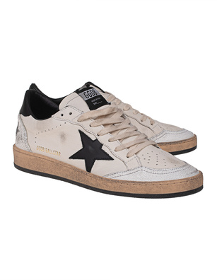 GOLDEN GOOSE Nappa Upper White Black
