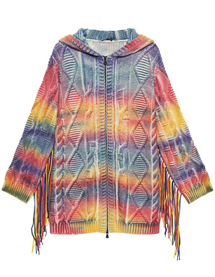 Canessa Cashmere Nordic Rave Psychedelic Multicolor