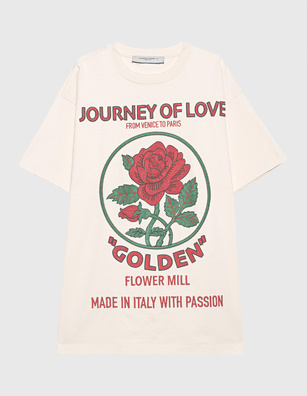 GOLDEN GOOSE Dafne Journey Of Love Heritage White