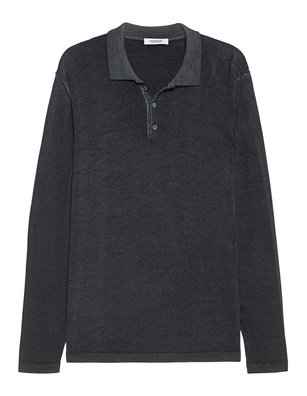 CROSSLEY Hirin Polo Wool Black