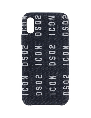 DSQUARED2 iPhone X Case Denim Blue