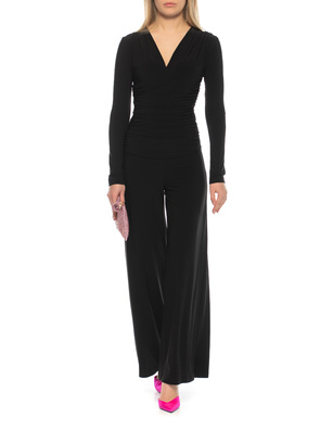 Norma Kamali Longsleeve Overall Black