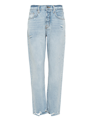 Frame Le Original Clash High Rise Straight Light Blue
