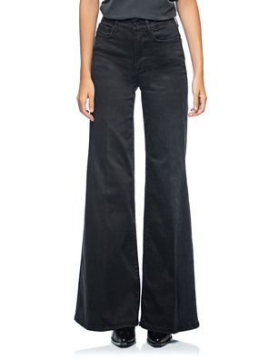 Frame Le Palazzo High Rise Wide Leg Anthracite