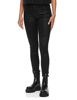 AG Jeans Farrah Skinny Ankle Coated Black