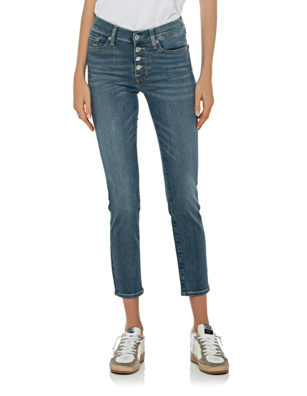 7 FOR ALL MANKIND Roxanne Ankle Bair Blue