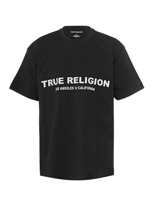 TRUE RELIGION Logo Front Black