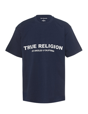 TRUE RELIGION Logo Front Navy