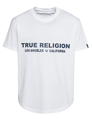 TRUE RELIGION Logo Print White