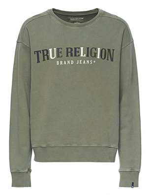 TRUE RELIGION Multicolor Logo Oliv