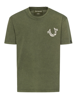 TRUE RELIGION Horseshoe Logo Oliv