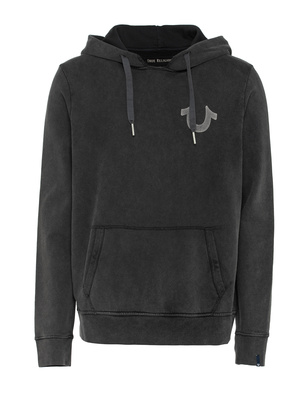 TRUE RELIGION Direct Dye Logo Black
