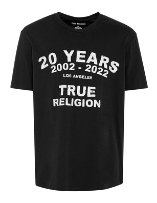 TRUE RELIGION 20 Years Tee Script Black