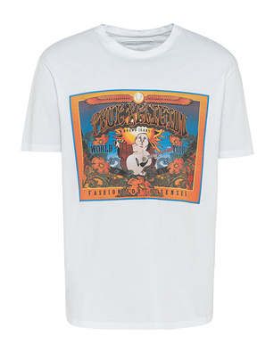 TRUE RELIGION Buddha Print White