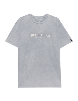 TRUE RELIGION Logo Print Direct Dye Frost