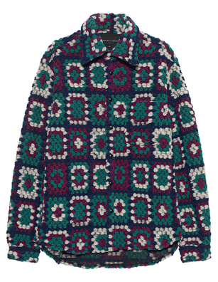 Coût de la Liberté Tommy Knitted Crochet Wool Multicolor