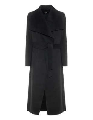 MACKAGE Wool Leather Black