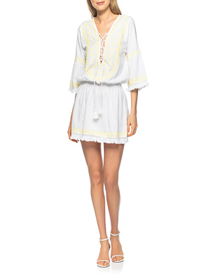 Melissa Odabash Martina White Yellow