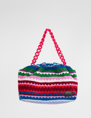 Missoni Bags zigzag-print terry medium multicolor