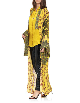 Mimi Liberté Kimono Print Black Yellow