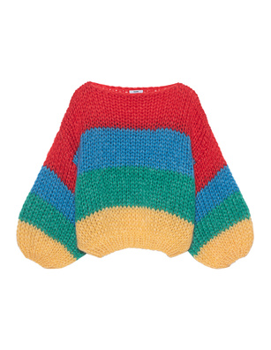MAIAMI Mohair Big Color Red Yellow
