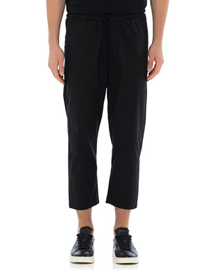 THOM KROM Cotton Elastic Waist Black