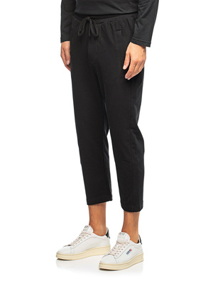 THOM KROM Cropped Cotton Black