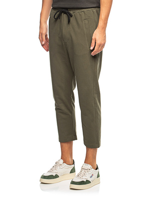 THOM KROM Cropped Cotton Hunt Green