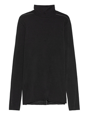 THOM KROM Stand Up Collar Black