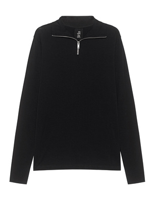THOM KROM Halfzip Black