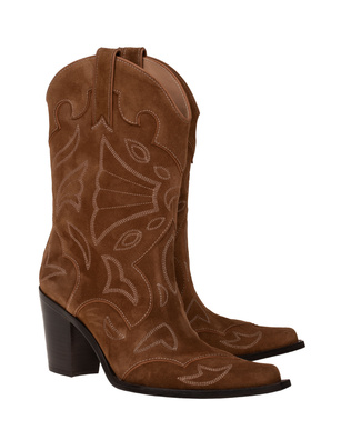 Free Lance Paris Andrea Western Brode Camel