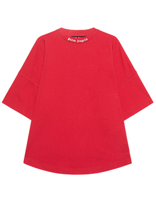 Palm Angels Over Classic Logo Red