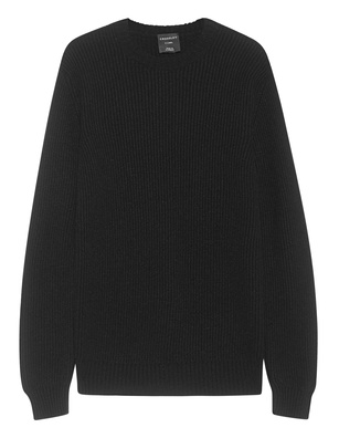CROSSLEY Rib Cashmere Black
