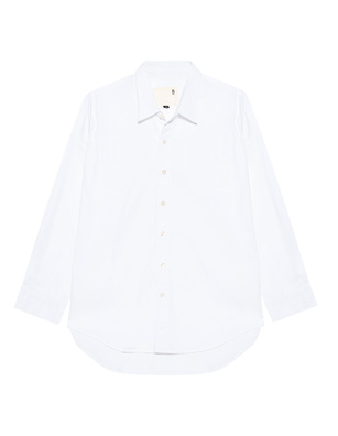 R13 Drop Neck Oxford White