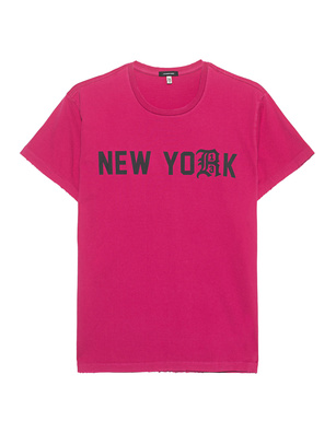 R13 New York Boy T Bright Pink