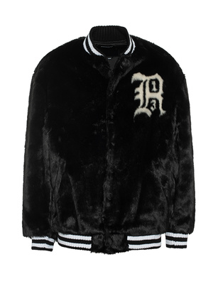 R13 Furry Bomber Black