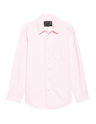 R13 Seamless Button-Up Pink