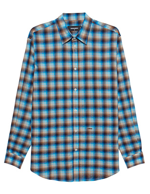 DSQUARED2 Checked Relax Dan Blue