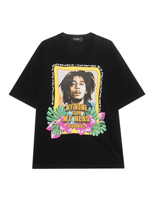 DSQUARED2 Bob Marley Skater Fit Black