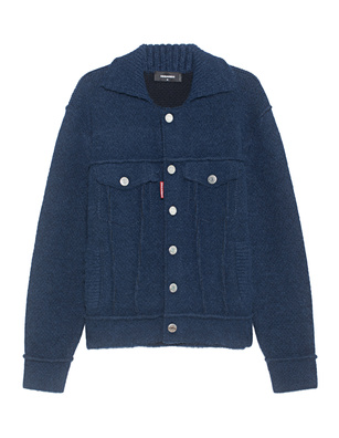 DSQUARED2 Alpaca Jean Navy