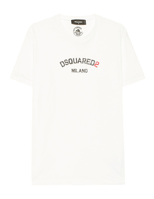DSQUARED2 Milano Tee Japanese Cotton White