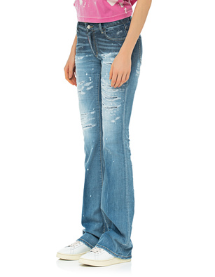 DSQUARED2 Mid Waist Flare Blue