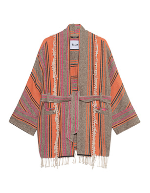 BAZAR DELUXE Stripe Fringe Multicolor