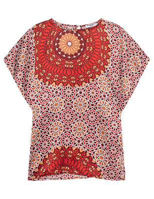 eywasouls Malibu Sandra Retro Mosaic Red